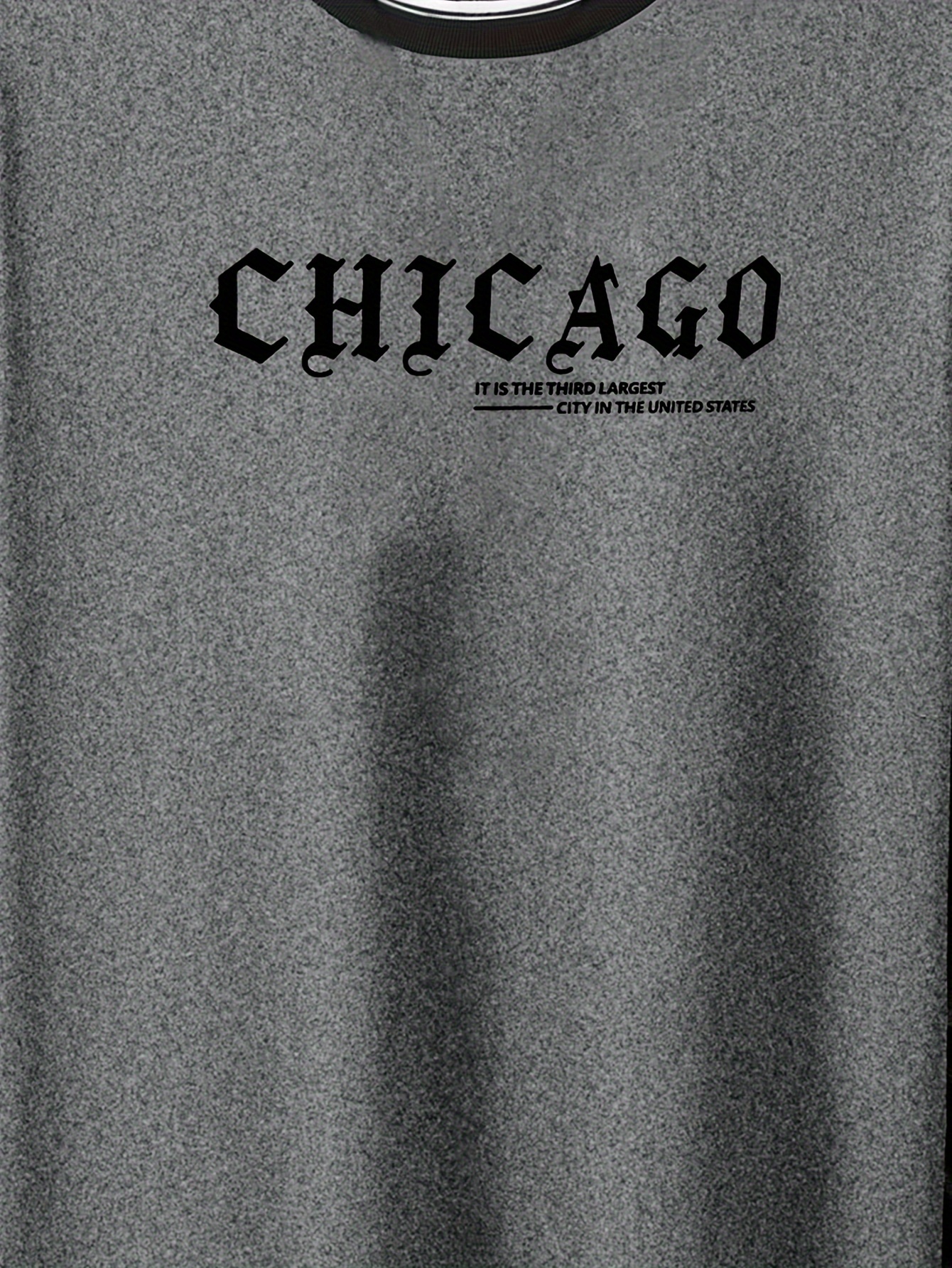 chicago print mens street daily long sleeve high stretch t shirt spring fall outdoor mens clothing details 17