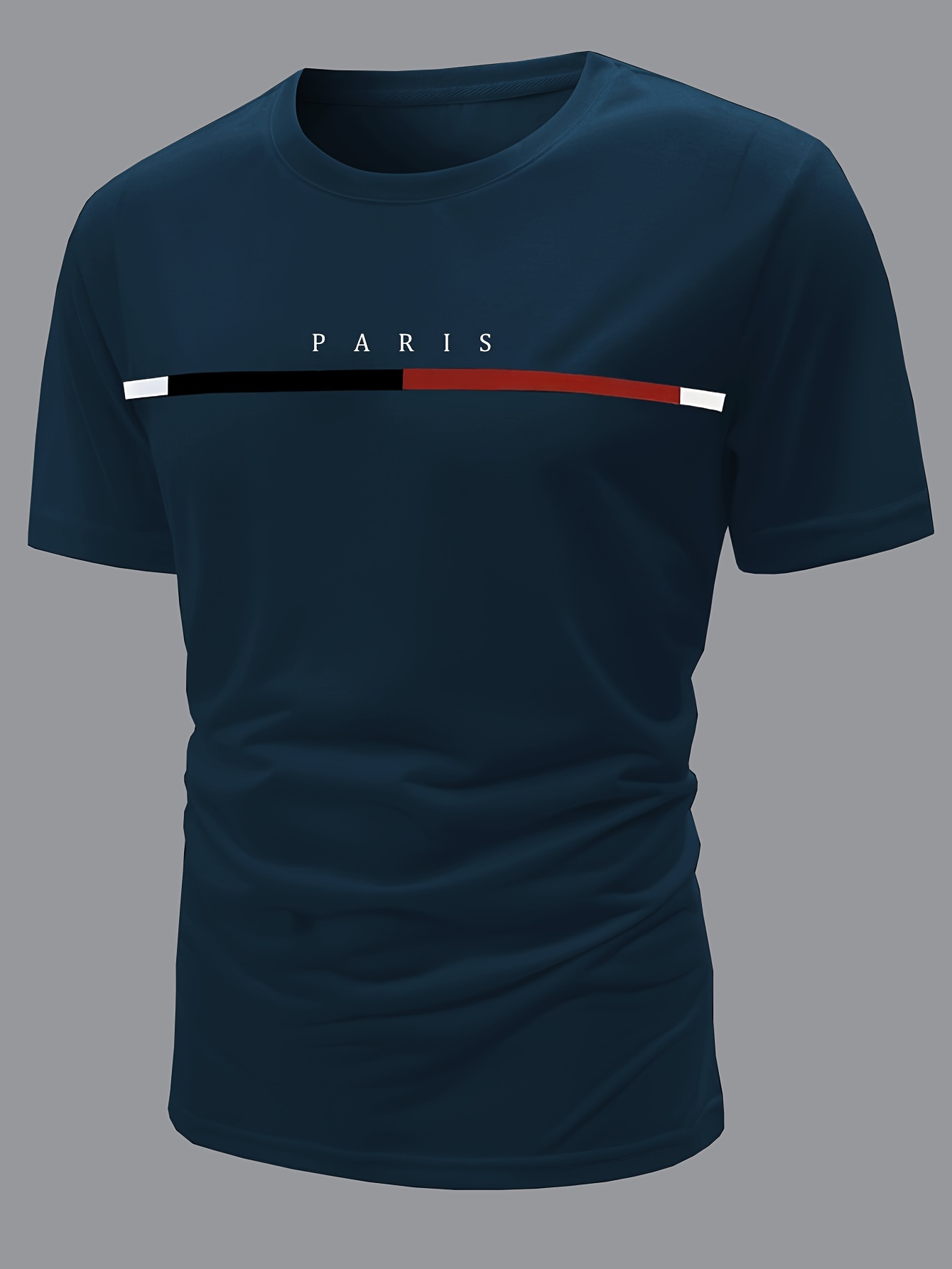 paris theme pattern print mens comfy t shirt graphic tee mens summer clothes mens outfits details 66